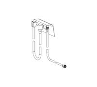 Kaldewei - Tuyau de douche 8890, fixé au bord extérieur de la baignoire 689720210999