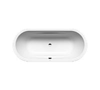Kaldewei Ambiente - Baignoire ovale Vaio Duo Oval 951, 180x80 cm, antidérapante, effet Perl, blanc 233130003001
