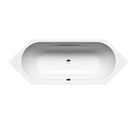 Kaldewei Baignoire Vaio Duo 6 952 hexagonale 210 x 80 x 43 cm blanc 233200010001
