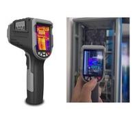 KALEA-INFORMATIQUE Caméra imagerie thermique type pistolet - Relevé maximum minimum moyenne, enregistrement sur mémoire 8GB, rechargeable G