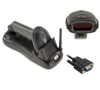 KALEA-INFORMATIQUE Douchette Laser sans Fil Lecteur de Code Barre, programmable 32 Bits, PORTEE 300M, Batterie Rechargeable. Connexion par Port Série RS232