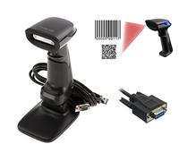 Kalea Informatique Douchette scanner Codes EAN et 2D (QR) – RS232 avec stand, flashage automatique