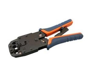 KALEA-INFORMATIQUE Pince à Sertir les Fiches RJ45 / 8P8C - RJ12 / 6P6C - RJ11 / 6P4C - RJ09 / 4P4C / AVEC CREMAILLERE G