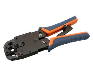 KALEA-INFORMATIQUE Pince à Sertir Les Fiches RJ45 / 8P8C - RJ12 / 6P6C - RJ11 / 6P4C - RJ09 / 4P4C / avec Cremaillere