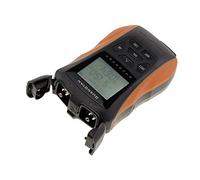 KALEA-INFORMATIQUE Testeur pour Fibre Optique avec Fonction Power Meter et VFL, et Cable réseau Ethernet RJ45. Ecran LCD Rétro éclairé, Appareil Rechargeable.