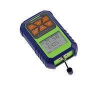 KALEA-INFORMATIQUE Testeur pour câble réseau RJ45 et Fibre Optique. Fonction Power Meter, écran LCD rétro éclairé, Batterie Rechargeable.