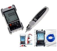 Testeur professionnel digital LCD réseau RJ45 RJ11 et Multimètre : Cartographie, Continuité, Longueur, POE, Tension, Repérage, Torche, Tension