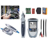 KALEA-INFORMATIQUE Testeur professionnel digital LCD réseau RJ45 RJ11. Cartographie, Continuité, POE, Tension, Repérage, port Flashing et Torche - VP612 G