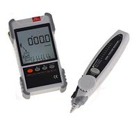 Testeur Professionnel Digital LCD Réseau RJ45 RJ11. Cartographie, Continuité, Longueur, POE, Tension, Repérage, Torche - VP616 - Rechargeable