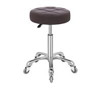 Kaleurrier Tabouret pivotant, hauteur réglable, 181,4 kg, tabouret haut hydraulique robuste en métal pour cuisine, salon, bar, bureau, massage, clinique