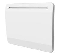 Kalia Radiateur électrique à inertie céramique Roswell BAT-HT10PMG 1000 W Blanc écran LCD