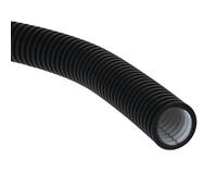 Kalitec 10m Gaine ICTA 320N NW 32 - Tube Ondulé Noir - Protection de Câble | Gaine annelée flexible pour pose de terre et béton, ignifuge et résistante aux chocs, idéale intérieur et extérieur.