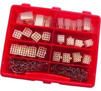 Kalitec KALI-1551 Boîte d'assortiment Mini-UMNL 6/9/12 pôles I Plastique I Connecteur enfichable 6/9/12 pôles I Transparent I Kit de connecteurs enfichables I Logement et boîtier enfichable I Contact 