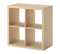 Kallax IKEA Étagère Blanche - 77 x 77 cm Effet Bouleau, Birch Effect