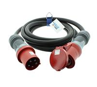 KALLE DAS KABEL H07RN-F 5G Rallonge électrique CEE en caoutchouc 16,0 mm² 400 V 63 A 10 m