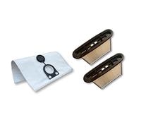 Kallefornia K912RO + K749 Lot de 2 filtres en polyester + 5 sacs filtrants pro de qualité supérieure pour Mafell S25