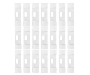 KALLORY 25 Pièces Pince de Réparation pour Stores Verticaux Accessoire de Fixation pour Lame de Store Installation Facile