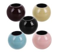KALLORY 5 Pièces Bouchon de Flacon Vaporisateur de Parfum Portable Rond 15, | Couvercle Sphérique, Design Élégant, Usage Polyvalent pour Bureau et Fêtes
