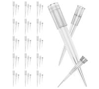 KALLORY 60 Tubes à Eau pour Fleurs en Plastique Léger, Support pour Tubes de Composition de Fleur, Maintien de L'humidité, pour Arrangement Floral et Bricolage
