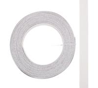 KALLORY Bande de Chant Adhésive Pvc Blanche 10m pour Meubles et Armoires, Ruban Élastique Autocollant pour Placage Mdf et Panneau Aggloméré