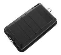 KALLORY Boîtier de Filtre à Air Plastique et Métal Noir Résistant aux Intempéries Filtration d'air Efficace pour Groupe Électrogène à Essence 2-3kw pour Générateur Portable