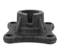 KALLORY Connecteur de Chaise Hydraulique Robuste Fonction Pratique et Durabilité Améliorée en Métal Noir pour Fauteuil de Barbier pour Salon de Coiffure Professionnel