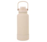 KALLORY Gobelet Isotherme Extérieur 1000ml avec Poignée et Couvercle Paille, Acier Inoxydable 304 Intérieur, Design Léger et Grosse Capacité pour Sport et Maison