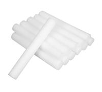 KALLORY Lot de 24 Bâtons en Mousse Blanche Élastique pour Remplissage des Espaces de Canapé, Accessoires Indispensables pour Housse à Rabat Antidérapante