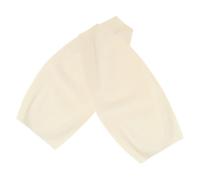 KALLORY Manchons de Protection des Bras en Latex Blanc Étanches et Résistants à L'huile, Design Complet Cuisine et Nettoyage, 1 Paire pour Hommes et Femmes