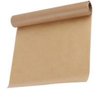 KALLORY Papier Sulfurisé Épais Feuilles Antiadhésives Résistantes et Faciles à Déchirer Khaki pour Cuisson et Emballage Alimentaire pour Viande