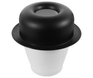 KALLORY Petite Design Simple et Moderne Matériau Pp Poubelle de Bureau de Chapeau Taille Compacte pour Bureau ou Camping-
