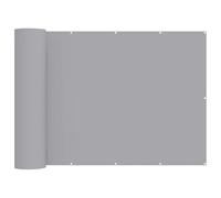 Kaloriko Brise-vue pour balcon, 180 x 500 cm, tissu avec revêtement PU, résistant aux UV, imperméable, avec œillets en aluminium, pour jardin, terrasse, balcon, extérieur, protection contre le soleil