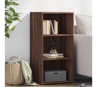 Kaloriko Buffet chêne Marron en Bois d'ingénierie 45x41x93 cm Meuble Rangement avec tiroirs et niches pour Salon Salle à Manger Cuisine Bureau