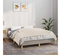 Kaloriko Couverture lestée crème Clair 120x180 cm 5 kg Tissu Coton, Couverture Plaid Douce et Moelleuse pour canapé, Chambre, Salon, Hiver, Confort cocooning et Sieste
