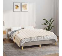 Kaloriko Couverture lestée crème Clair 150 x 200 cm 7 kg en Microfibre, Plaid Doux et Moelleux, réversible, pour canapé, Chambre, Salon, Chaleur cocooning, Confort d Hiver et Sieste