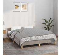 Kaloriko Couverture lestée Gris 138 x 200 cm 10 kg en Tissu Coton, Plaid Doux et Respirant, pour canapé Chambre Salon, Confort cocooning Hiver et Sieste à la Maison