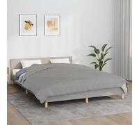 Kaloriko Couverture lestée Gris 200 x 200 cm 9 kg en Coton, Couverture Plaid Douce et Respirante pour canapé, Fauteuil, Chambre, Salon, Hiver, Chaleur et Confort cocooning