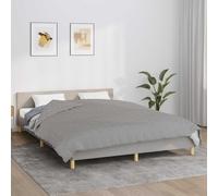 Kaloriko Couverture lestée Gris 220 x 235 cm 15 kg en Coton, Couverture Plaid Douce, cocooning, pour Chambre, Salon, Hiver, Confort et Chaleur