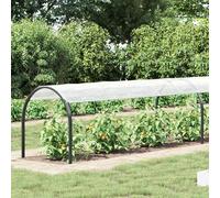 Kaloriko Couverture pour Plantes Transparente en PE 20 x 1,5 m, bâche de Jardin avec œillets en Aluminium, Bords en Nylon, Coins en Plastique, pour Potager, Massif et Protection du Sol extérieur