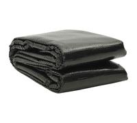Kaloriko Couverture Solaire Noire pour Piscine 488 x 244 cm en PE avec Chambres à air, bâche Thermique chauffante à Bulles, protège Eau et réduit l Evaporation pour Bassin extérieur été et Hiver