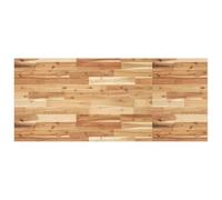 Kaloriko Dessus de Meuble de Salle de Bain en Bois d'acacia Massif Finition à l'huile 120x60x2 cm pour Meuble lavabo Vasque Armoire Colonne Rangement Salle Bain Toilette