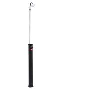 Kaloriko Douche Solaire de Jardin Noir 215 cm, réservoir 8 L, PVC ABS, réglage de température, Connexion Tuyau 1/2, pour Piscine Spa Jacuzzi, Entretien extérieur
