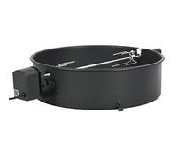 Kaloriko Ensemble d'anneaux de rôtissoire pour barbecue - 57 cm - En acier émaillé - Noir - Moteur électrique - Pour barbecue au charbon de bois - Avec matériel de fixation - Accessoires de barbecue