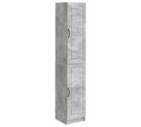 Kaloriko Ensemble Meuble 2 pièces Gris béton modulable en Bois d'ingénierie avec Rangement pour Salon séjour Chambre Bureau, kit Complet coordonné pour Espace Polyvalent et Design épuré