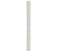 Kaloriko Geotextile Blanc Anti Mauvaise Herbe, Feutre de paillage PP 60 g m2, Toile de Protection 1,5 x 150 m, perméable au Sol pour Jardin, terrasse, allée, Gravier et Potager
