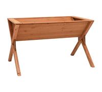 Kaloriko Jardinière en Bois de Sapin 90 x 55 x 56 cm avec Peinture à Base d Eau, Support tuteur pour Plante, Treillis, Arceau, Grille, obelisque, Usage Interieur Exterieur, Patio terrasse Jardin