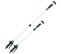 Kaloriko Lance de pulvérisation télescopique en aluminium - 75-110 cm - Avec 10 modes de pulvérisation - Tête réglable - Débit d'eau - Arrosage de jardin pour terrasse, parterre, pelouse et serre