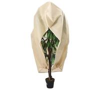 Kaloriko Lot de 2 toiles non tissées d'hiver avec fermeture éclair - 70 g/m² - 1 x 1,55 m - Respirantes et durables - Pour l'entretien du jardin, la protection des légumes, des fleurs, des tomates