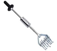 Kaloriko Marteau coulissant avec crochet en acier au carbone 65 cm de long avec poignée en polypropylène pour réparation de voiture et débosselage de carrosserie Outil universel en acier