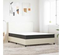 Kaloriko Matelas à Ressorts Bonnell Moyen 160x200 cm, Mousse, Tissu Respirant, Soutien Ergonomique, Confort Moelleux, adapté lit Chambre Adulte Enfant, Sommeil paisible et Installation Facile